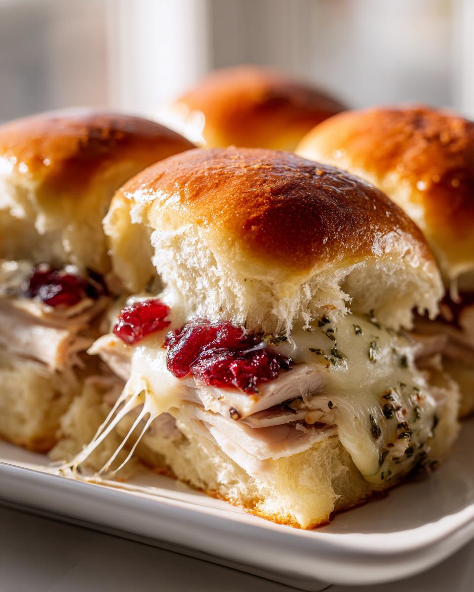 Cranberry Turkey Sliders - detail 1