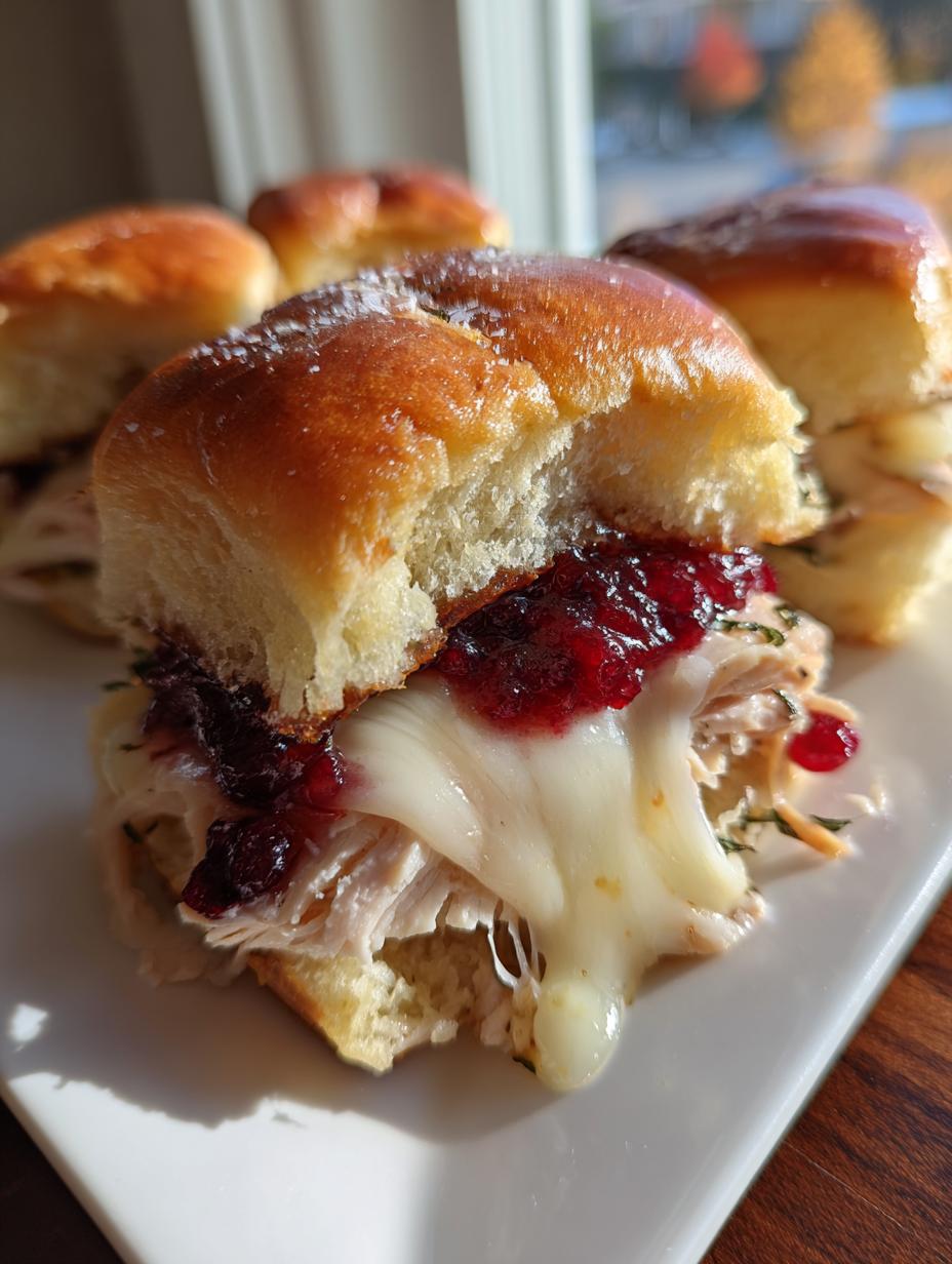 Cranberry Turkey Sliders - detail 2