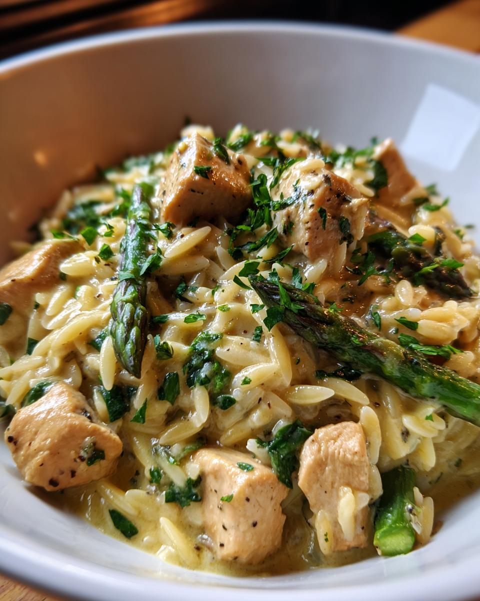 Creamy Chicken Orzo - detail 1