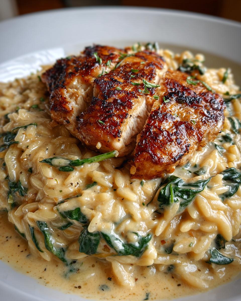 Creamy Orzo Dinner Without Heavy Cream - detail 1