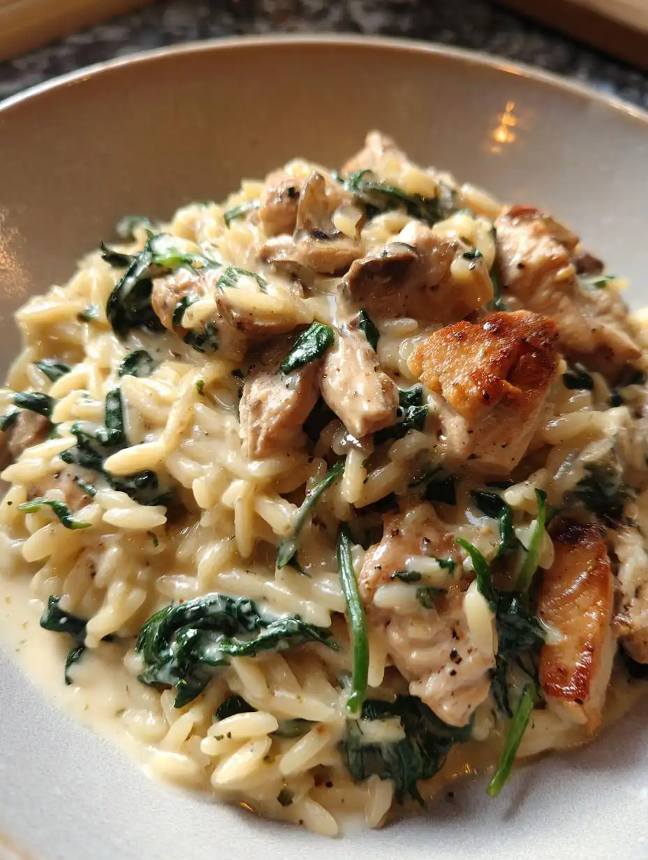 Creamy Orzo Dinner Without Heavy Cream - detail 2