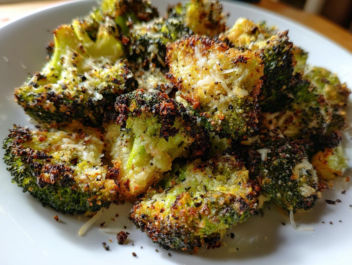 Amazing 35-Minute Crispy Baked Broccoli Chips
