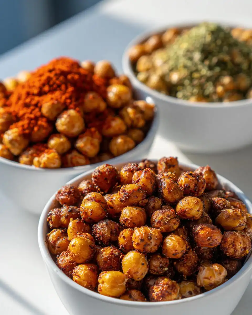 Crispy roasted chickpeas - detail 1