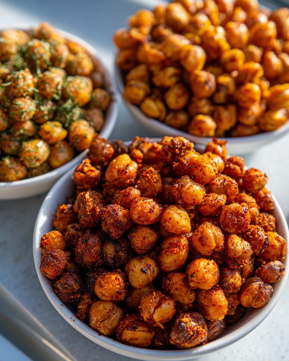 Crispy roasted chickpeas - detail 2