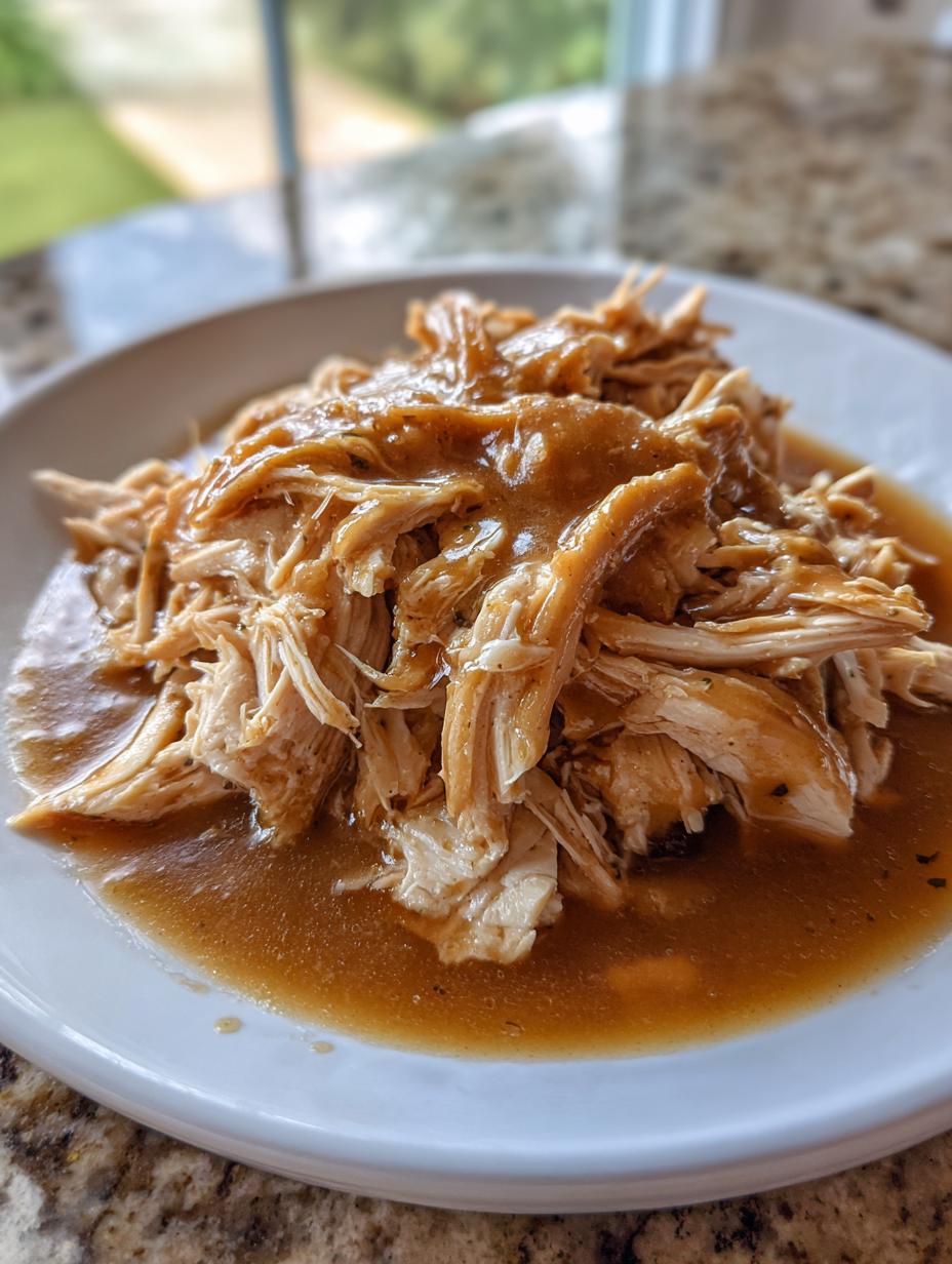Crockpot Chicken and Gravy - detail 2