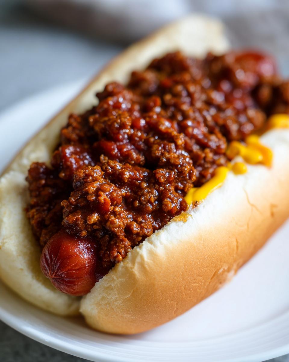 Crockpot Hot Dog Chili - detail 1