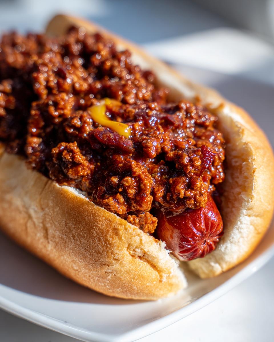 Crockpot Hot Dog Chili - detail 2