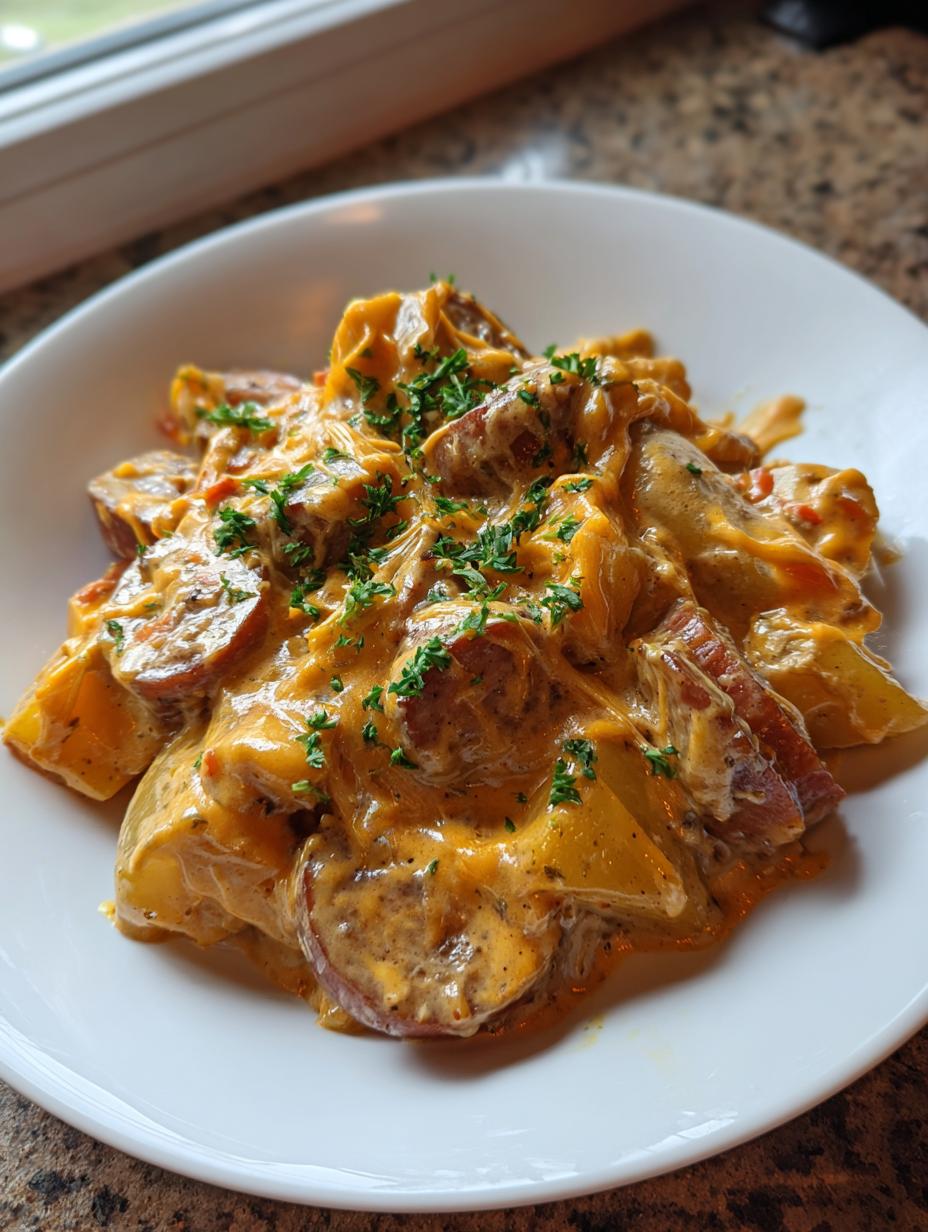 Crockpot Smoked Sausage and Potatoes - detail 2