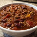 Crockpot Turkey Chili Hidden Veggies