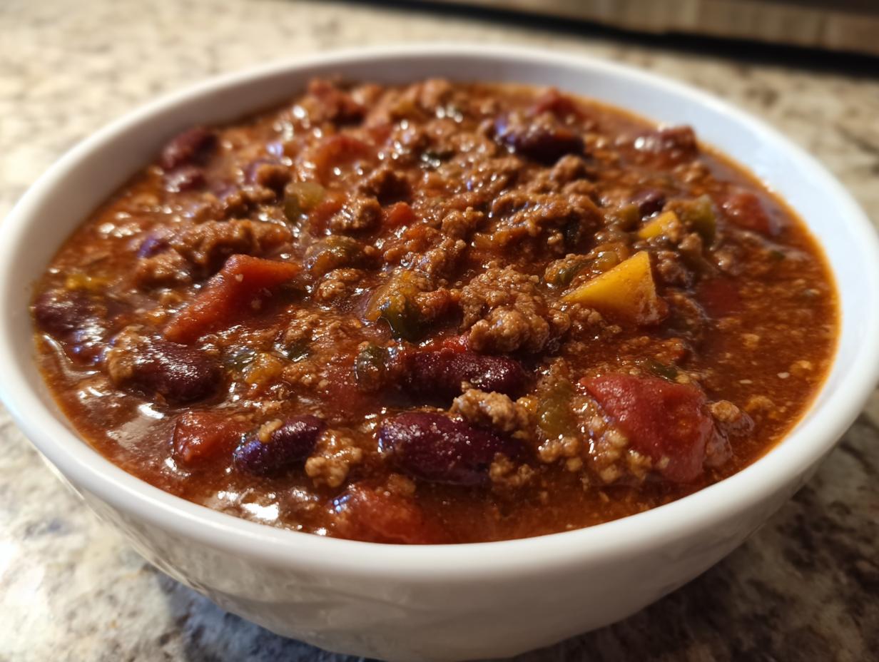 Amazing Crockpot Turkey Chili Hidden Veggies 6