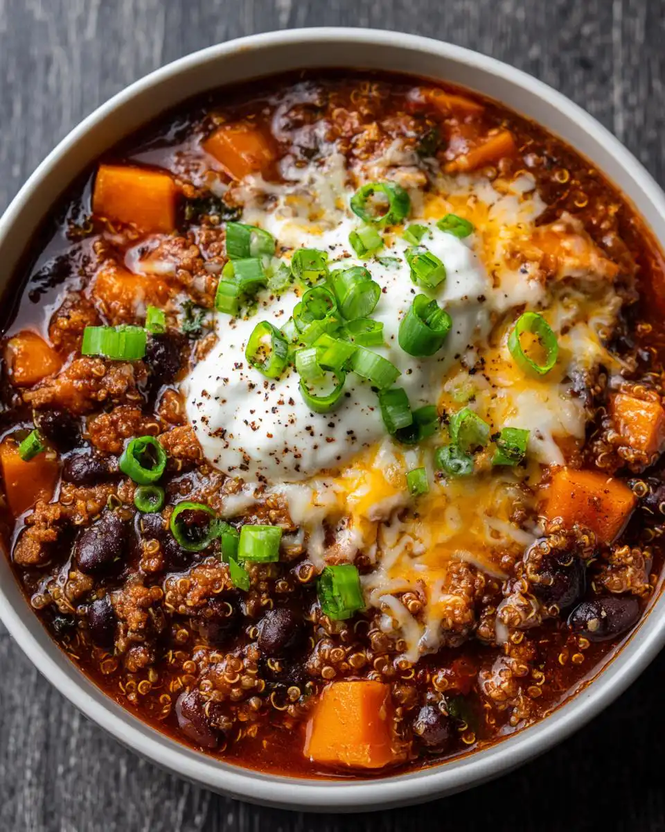 Crockpot Turkey Quinoa Chili - detail 1