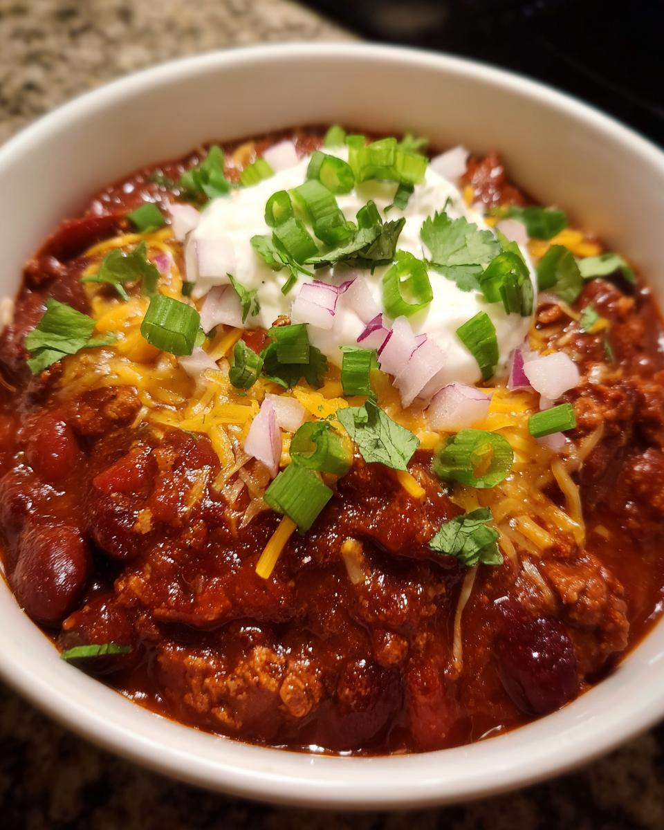 Crockpot Turkey Three-Bean Chili - detail 2