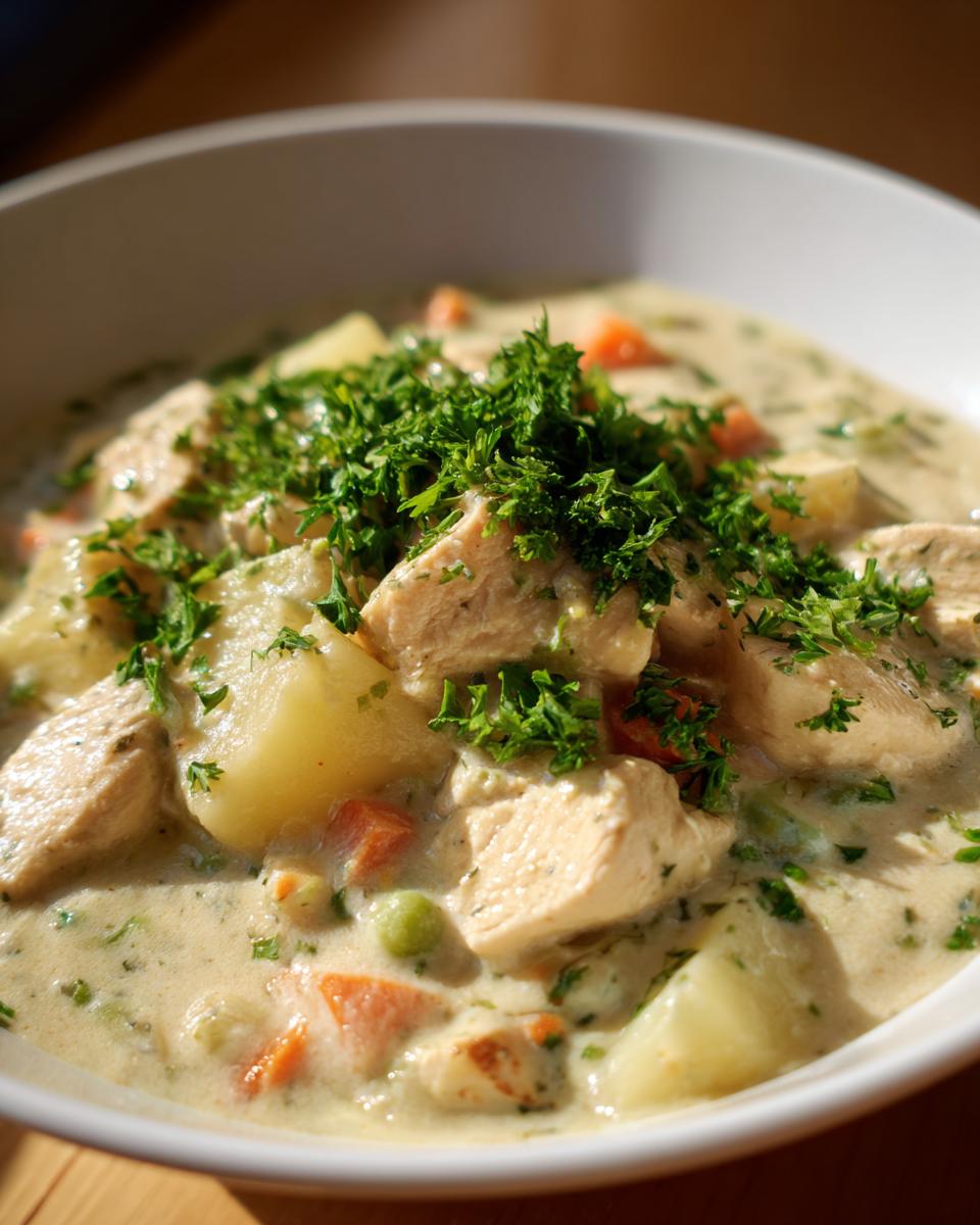 Crustless Chicken Pot Pie - detail 1