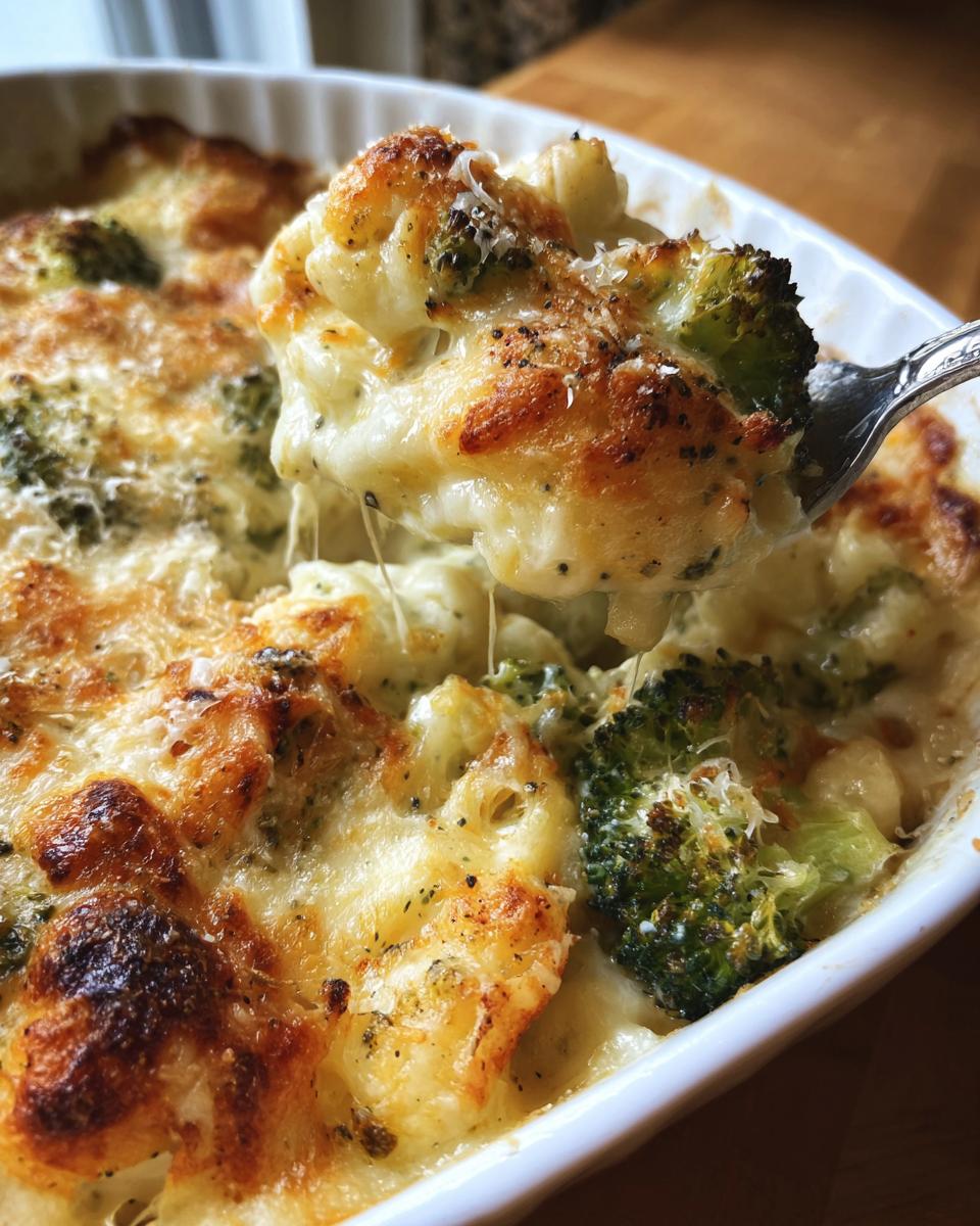 Easy Low Carb Chicken Veggie Casserole - detail 2