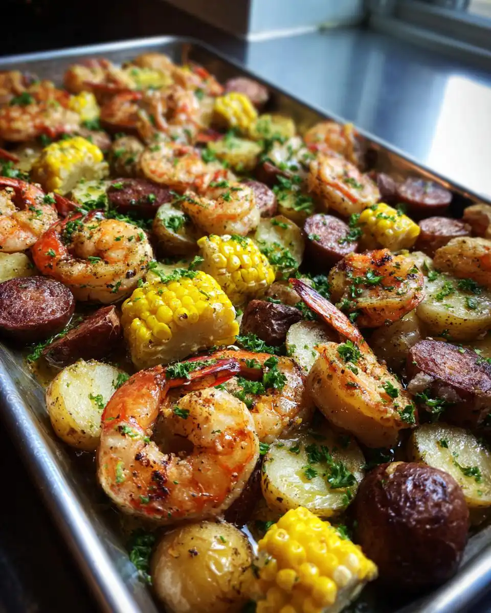 Easy Sheet Pan Shrimp Boil With Potatoes - detail 1