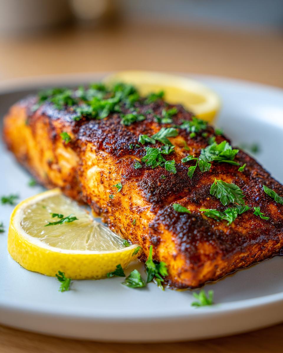 Easy air fryer salmon - detail 1