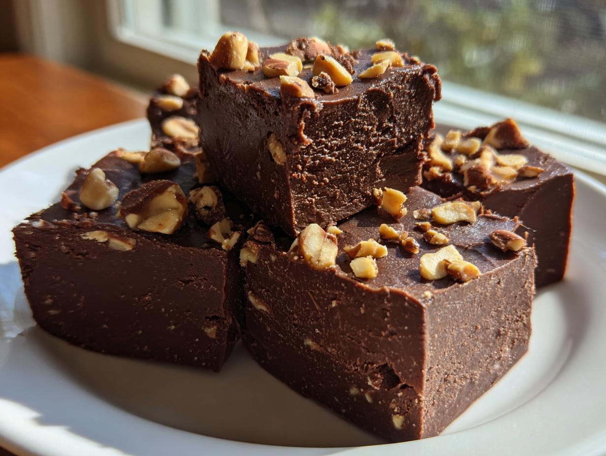 Stunning Easy chocolate peanut butter fudge 36 squares