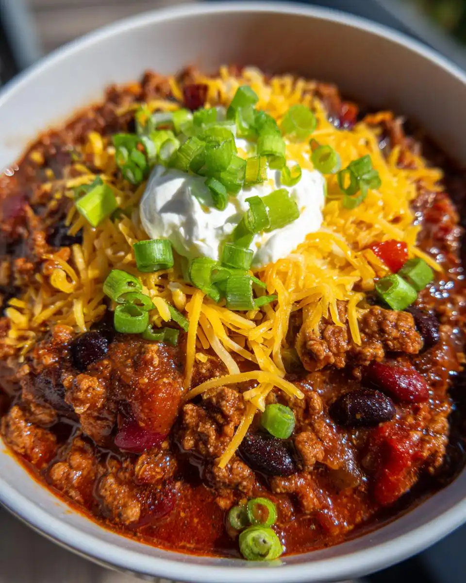 Freezer to Crockpot Turkey Chili - detail 1
