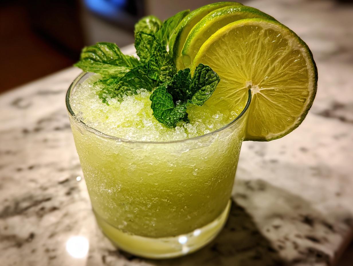 Amazing Frosty Basil Limeade Recipe secret