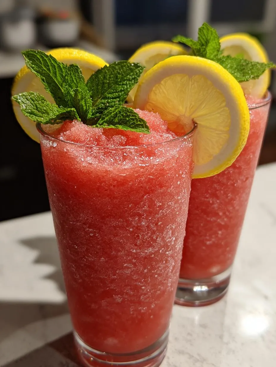 Frozen Strawberry Lemonade - detail 2