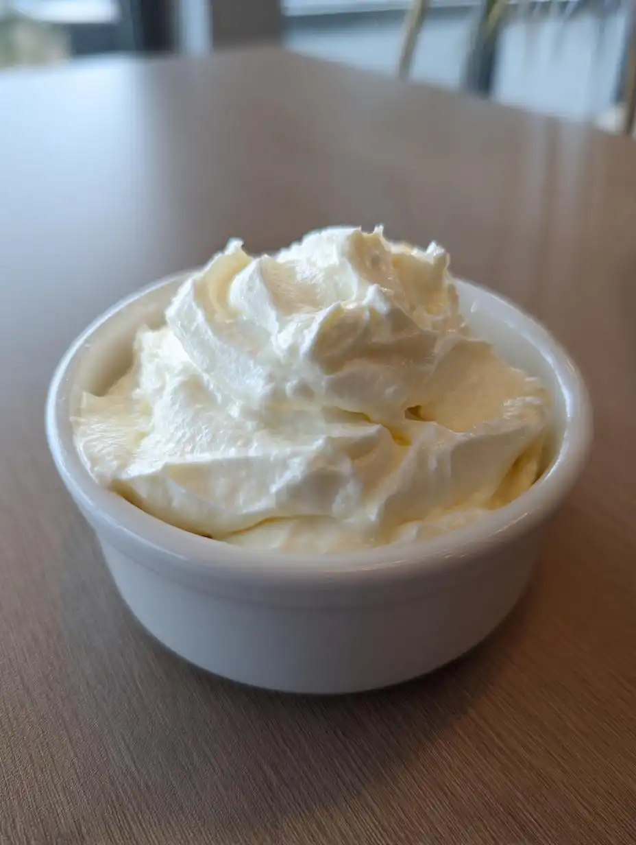 Garlic aioli - detail 2