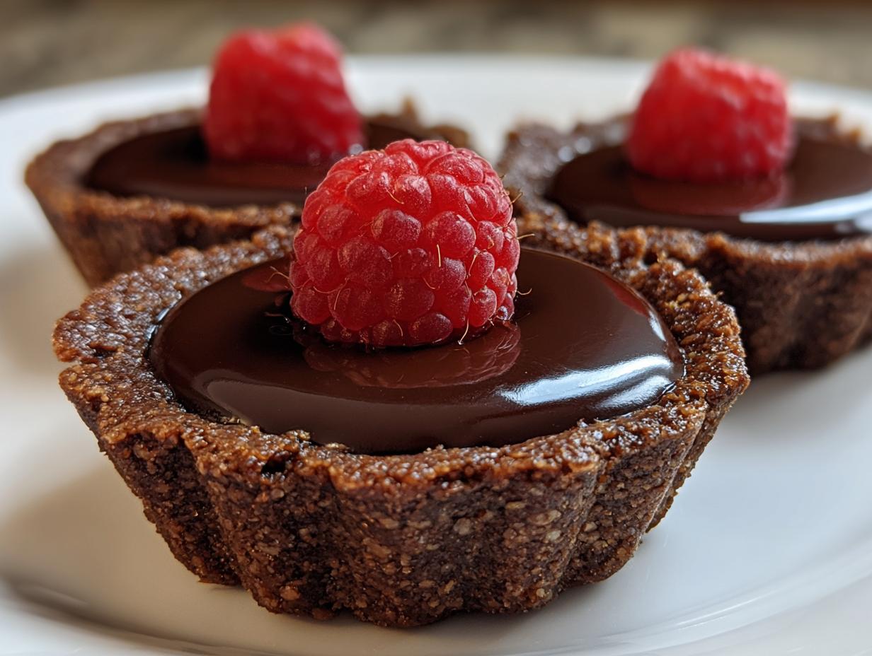 Shocking 24 Gluten-Free Chocolate Raspberry Tartlets