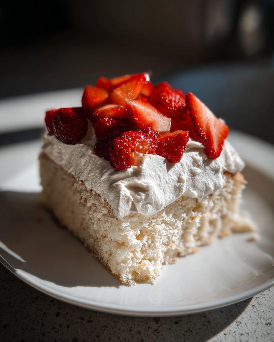 Gluten-free tres leches cake - detail 1
