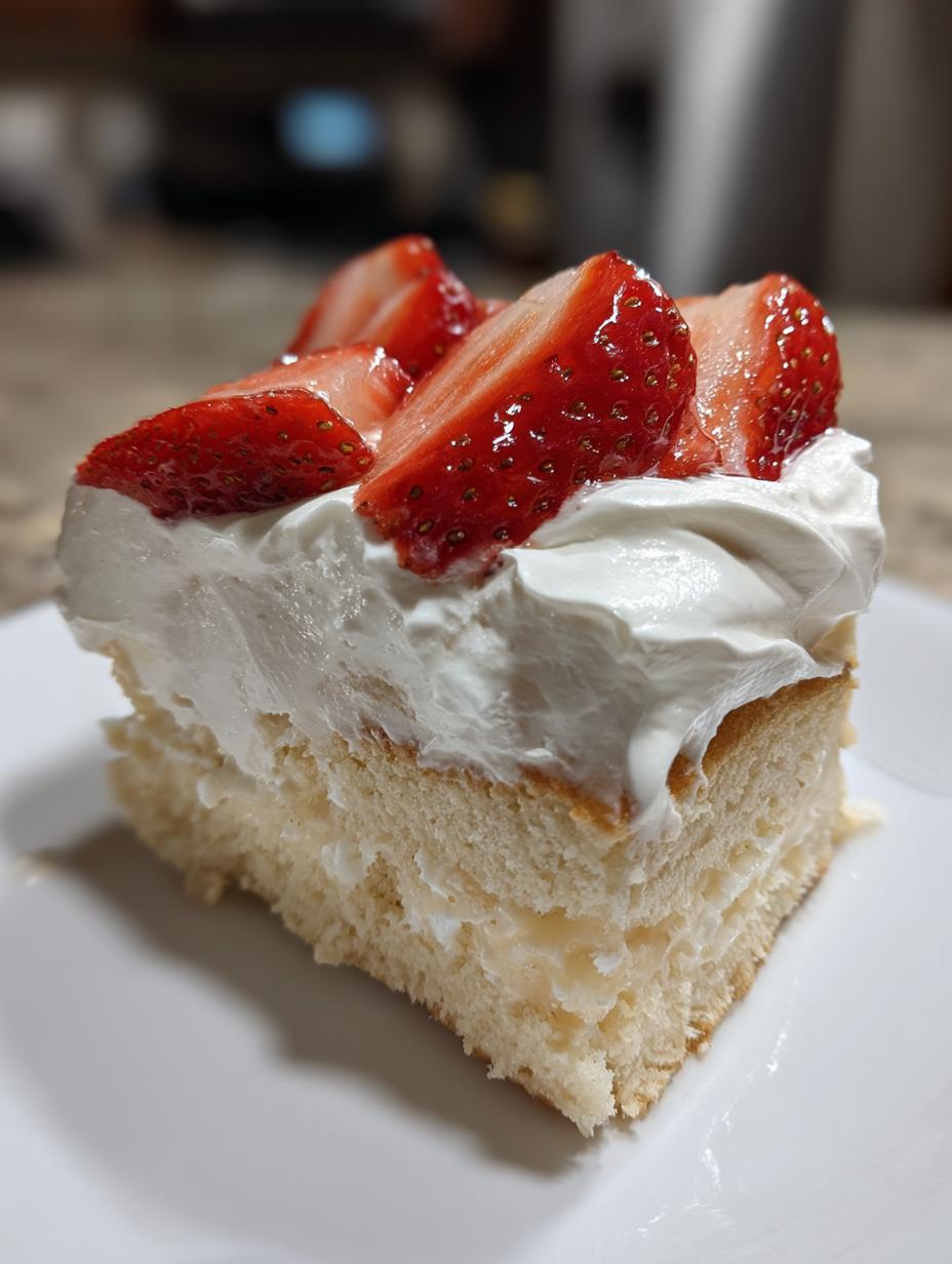 Gluten-free tres leches cake - detail 2