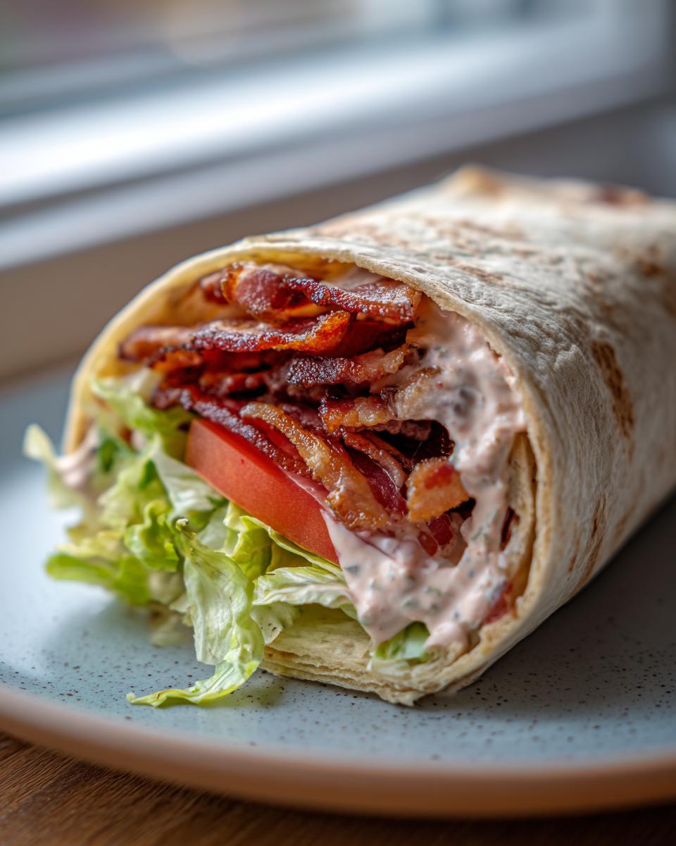 Gourmet BLT Wraps with Secret Sauce - detail 1