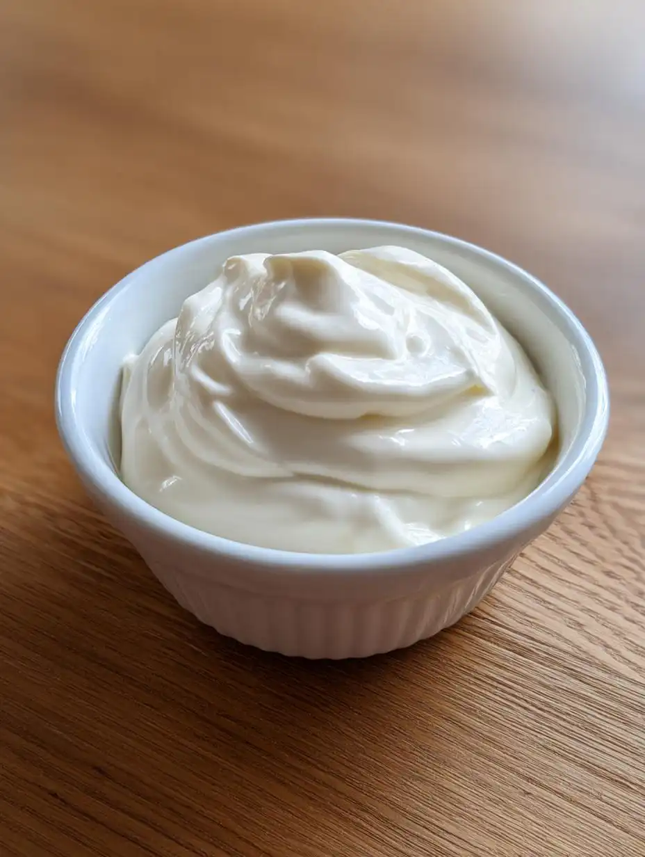 Greek yogurt aioli - detail 2