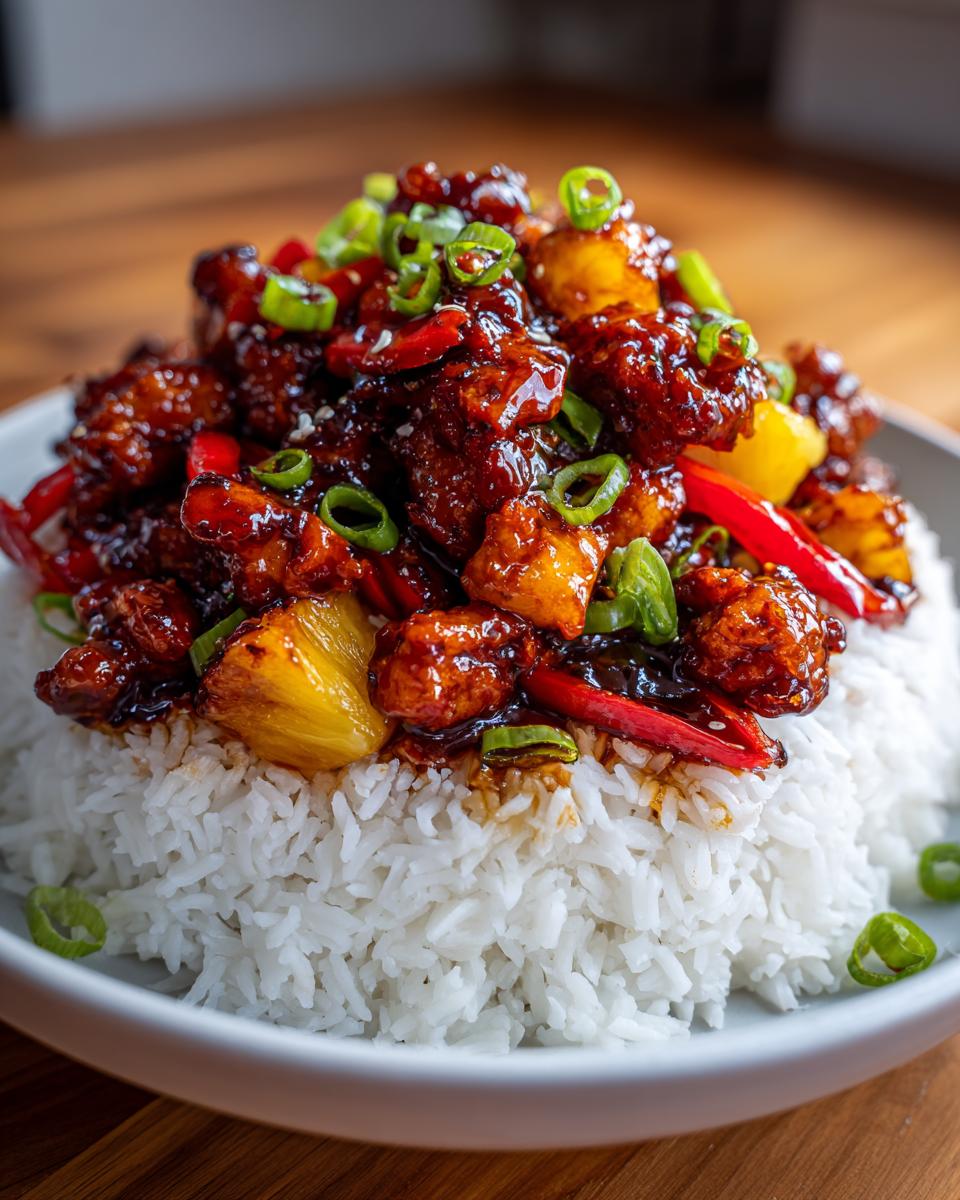 Hawaiian Chicken Bowl - detail 1