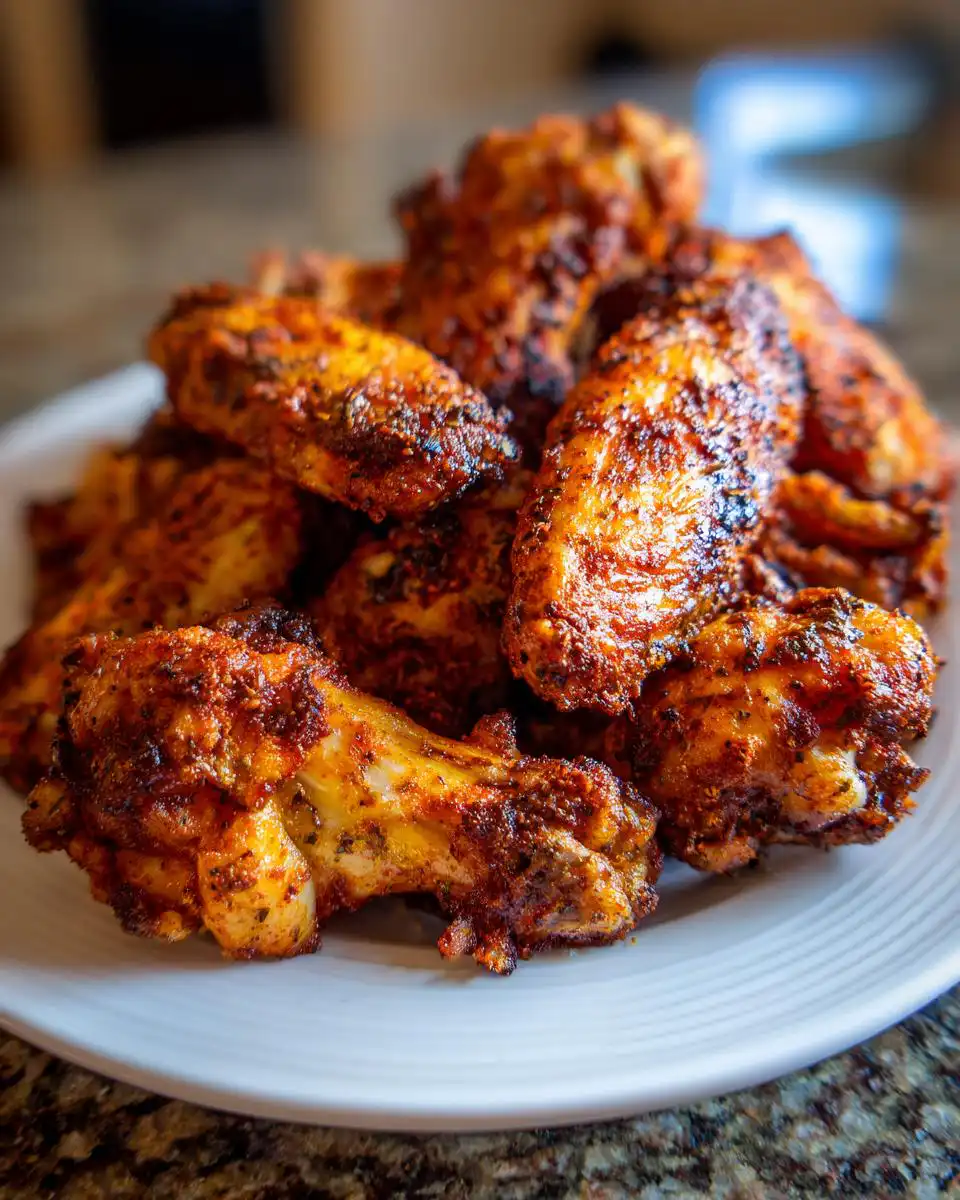 Healthy Baked Chicken Wings - detail 1