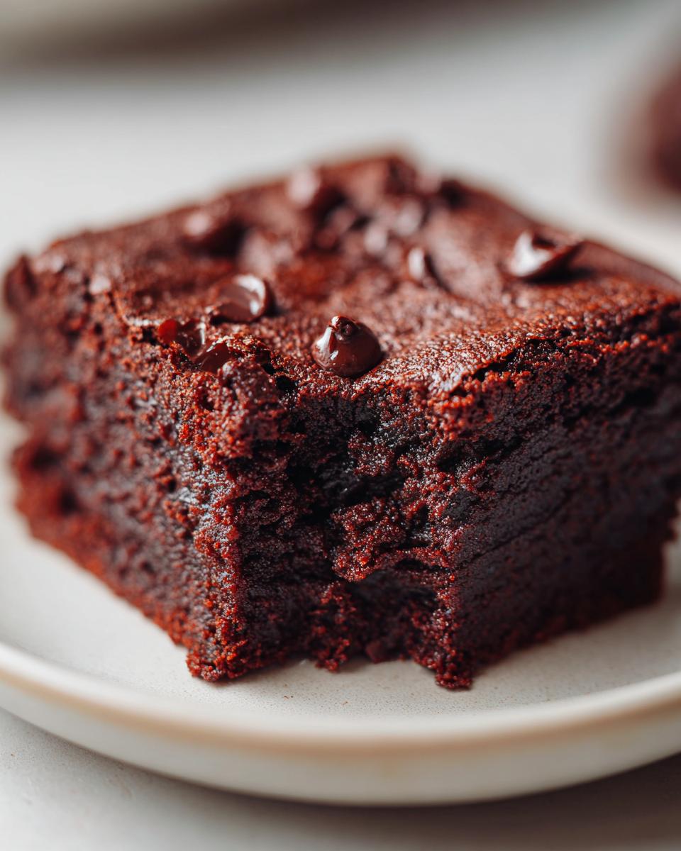 Healthy Banana Brownies - detail 1