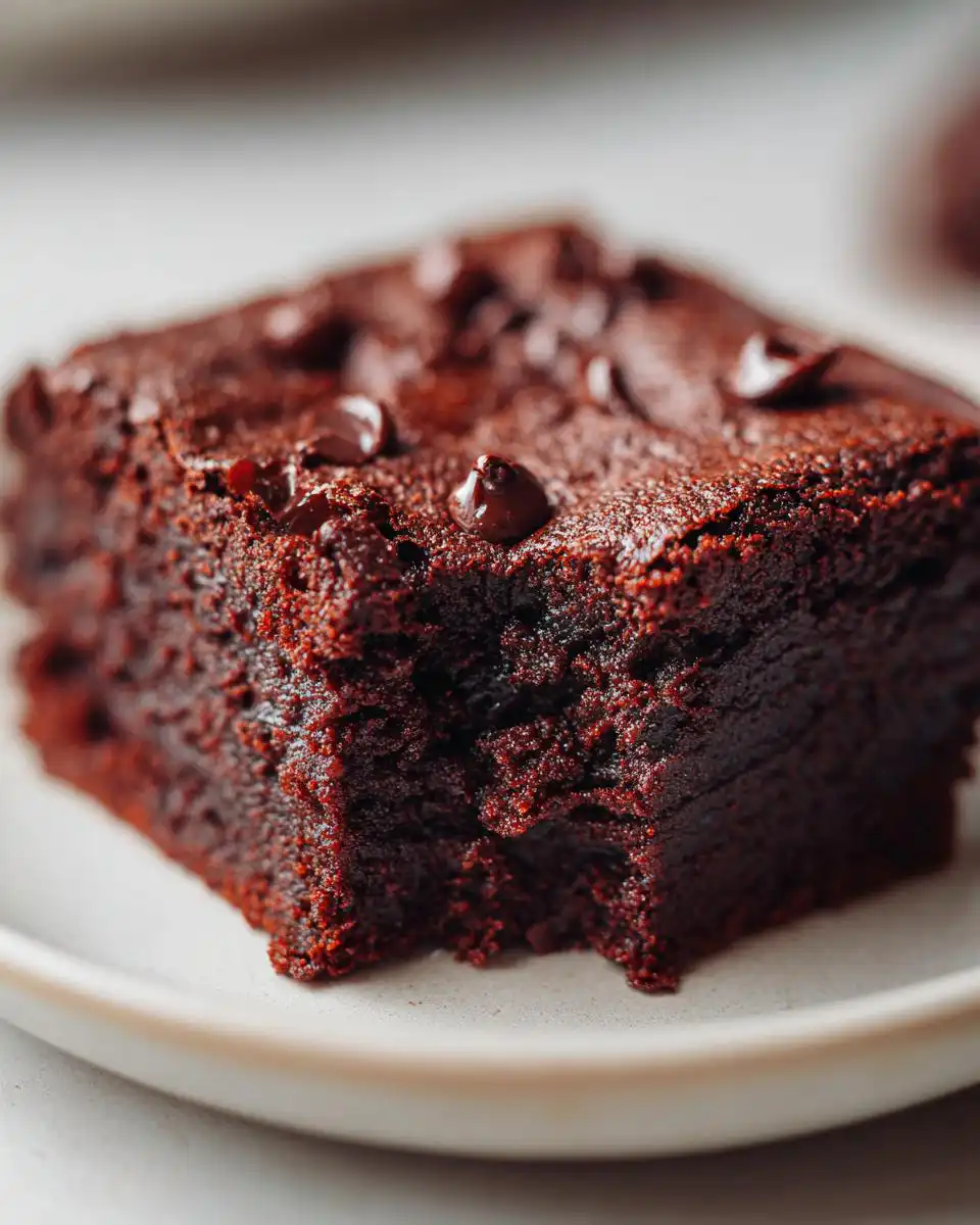 Healthy Banana Brownies - detail 1