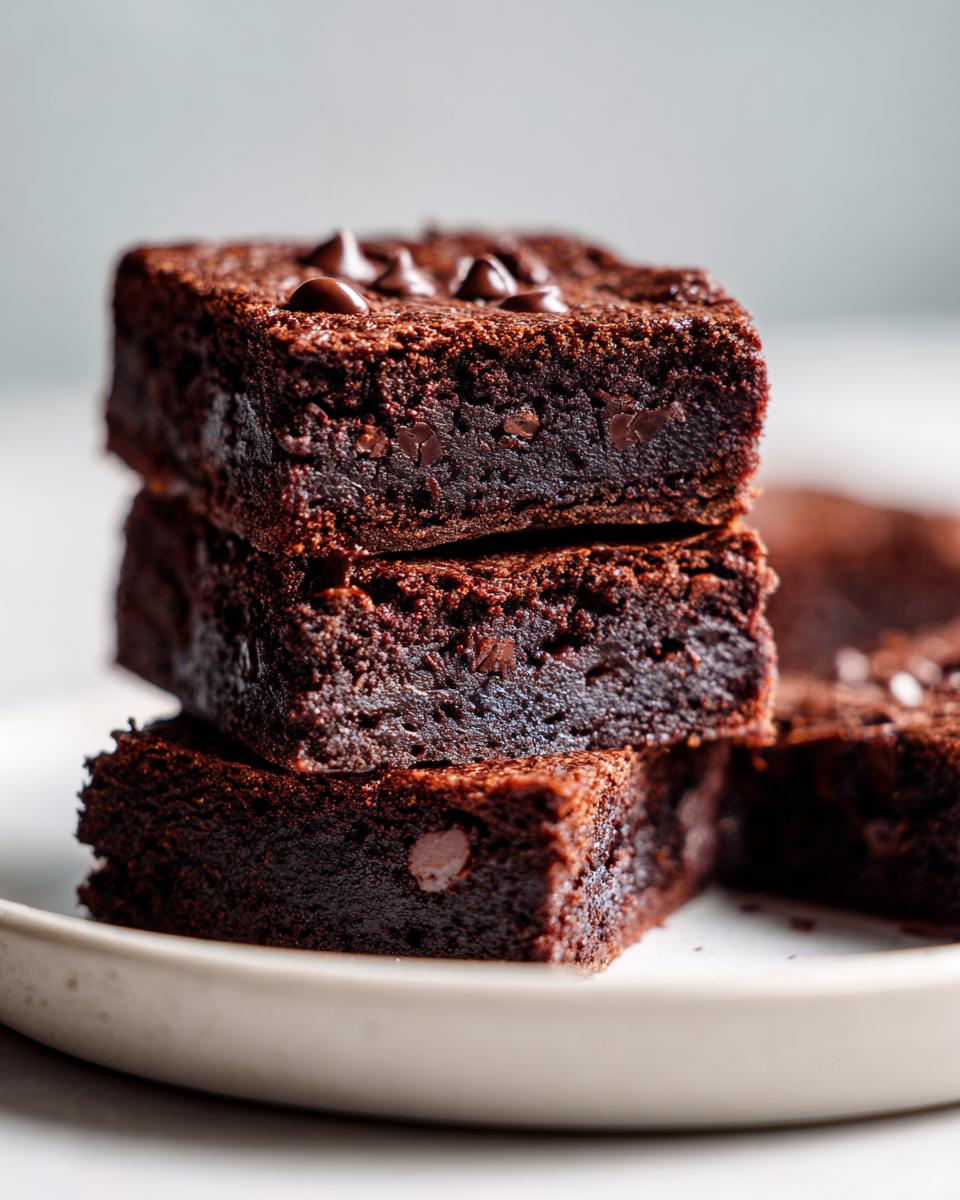 Healthy Banana Brownies - detail 2