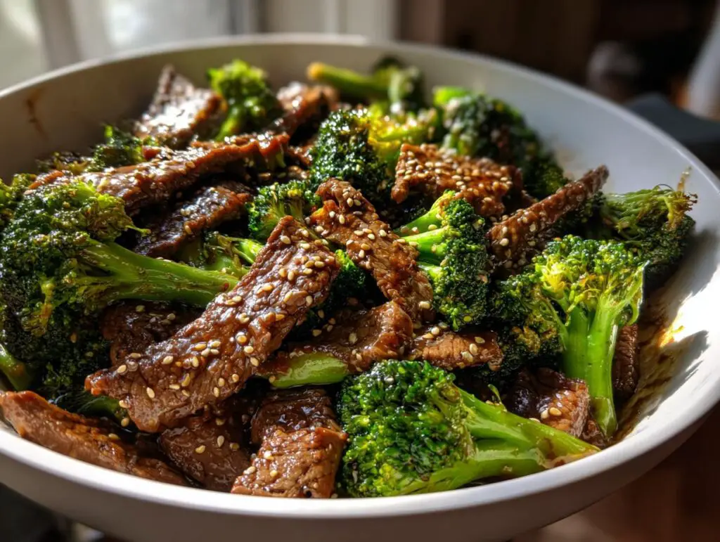 Healthy Beef and Broccoli Skillet