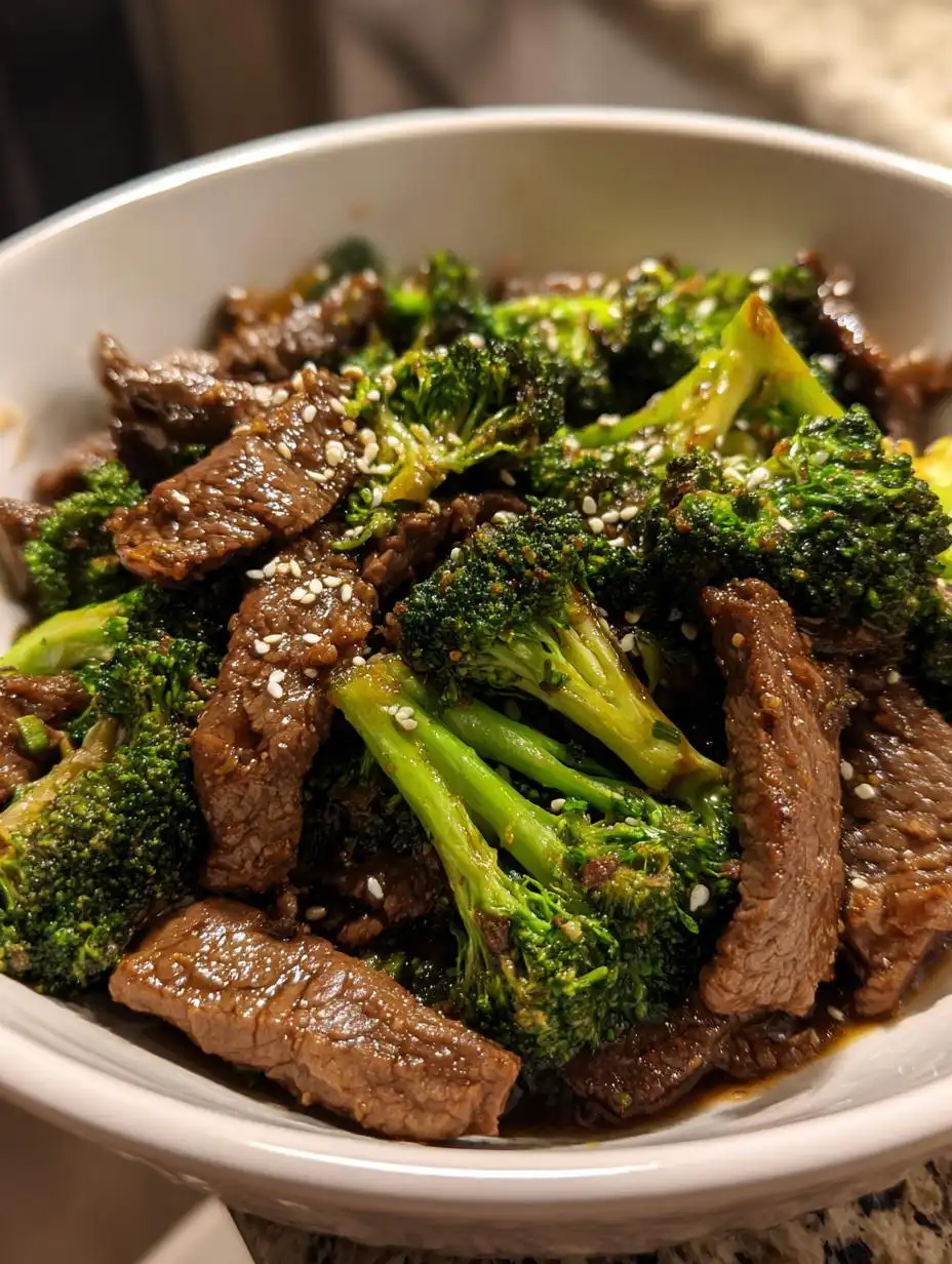 Healthy Beef and Broccoli Skillet - detail 2