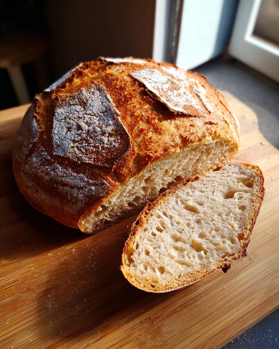 Healthy Homemade Sourdough Loaf - detail 1