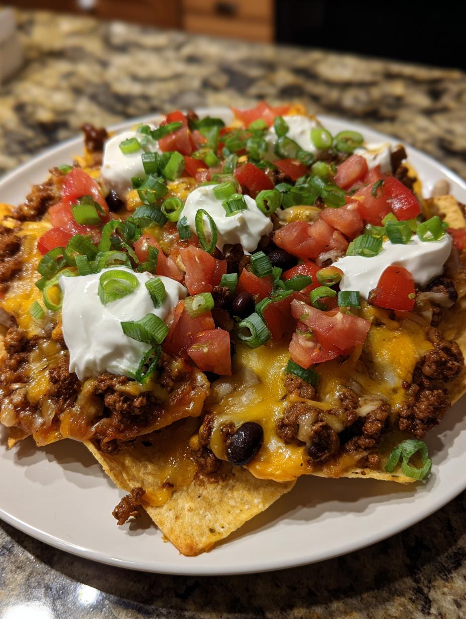 Healthy Nachos with Lean Beef - detail 2