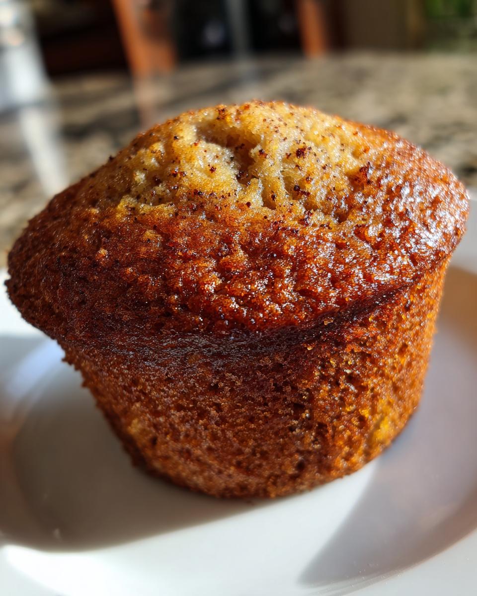 Healthy banana bread muffins - detail 1