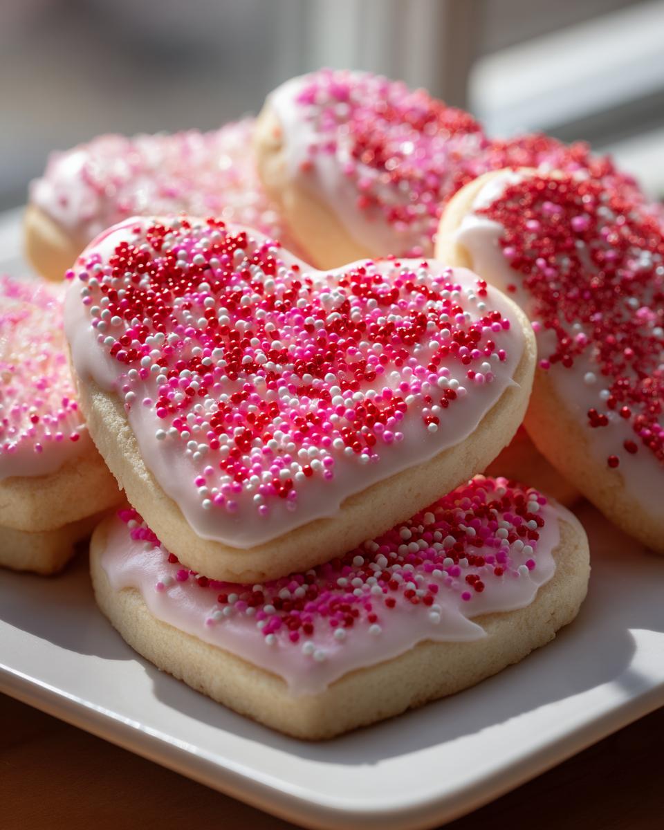 Heart Sugar Cookies - detail 1