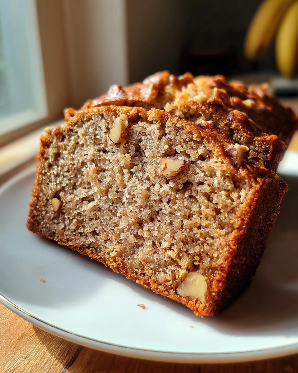 High Protein Banana Bread - detail 1