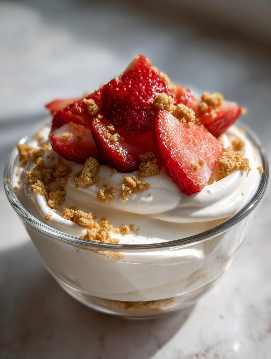 High Protein Cheesecake Fluff - detail 2