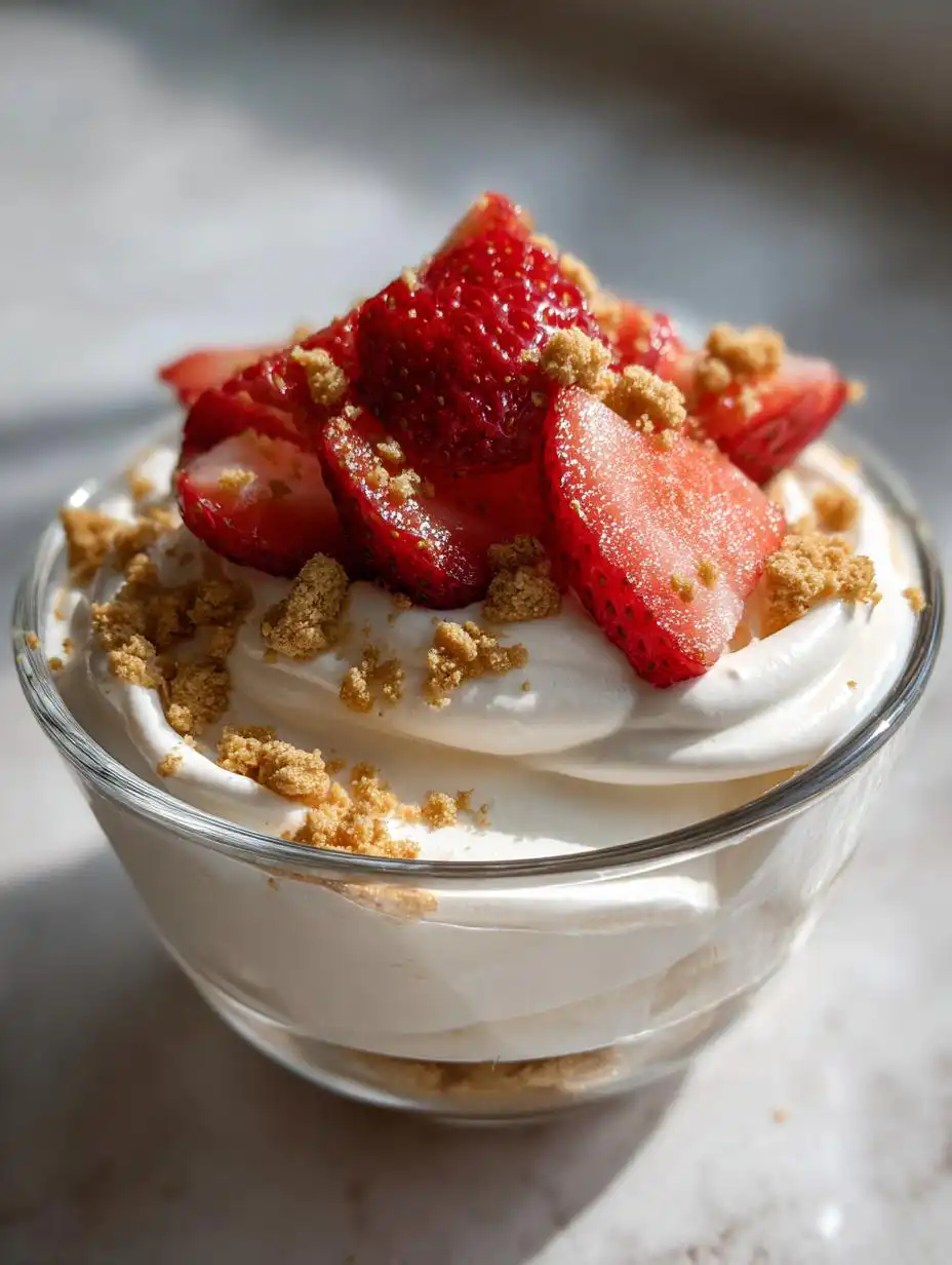 High Protein Cheesecake Fluff - detail 2
