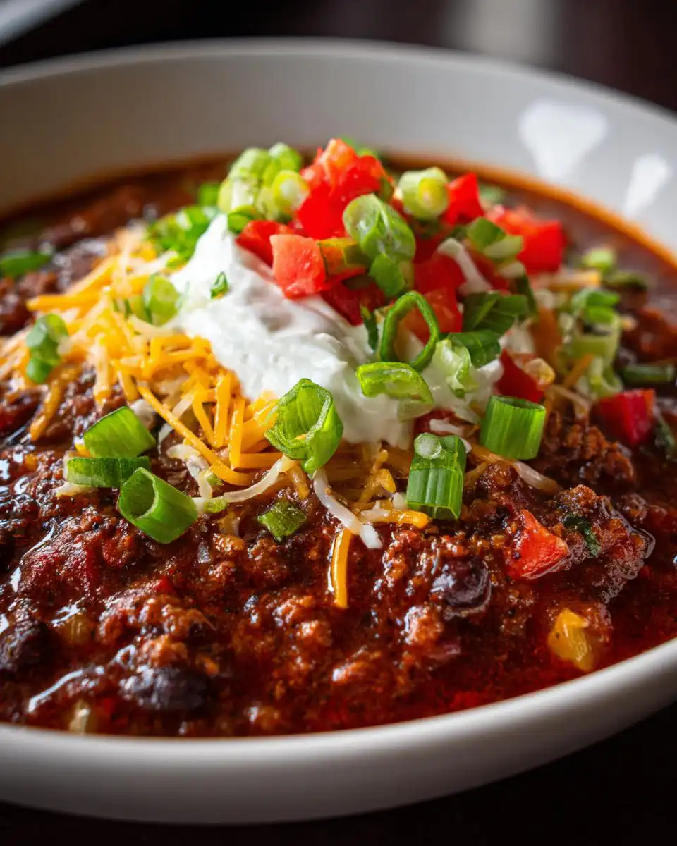 High Protein Turkey Chili - detail 1