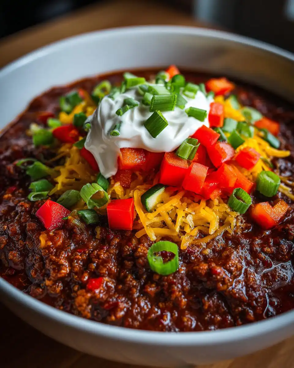 High Protein Turkey Chili - detail 2