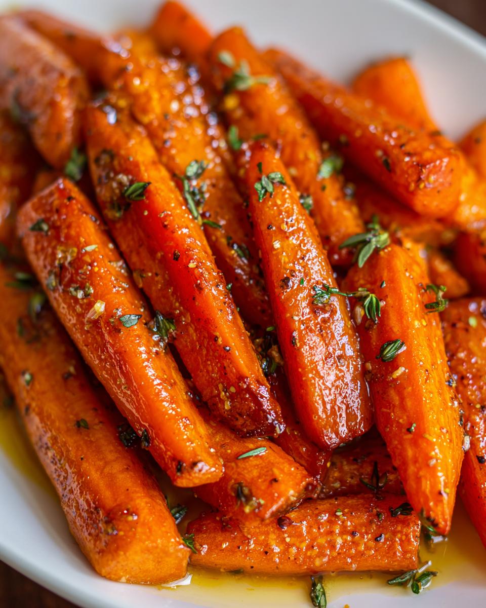 Honey Roasted Carrots - detail 2