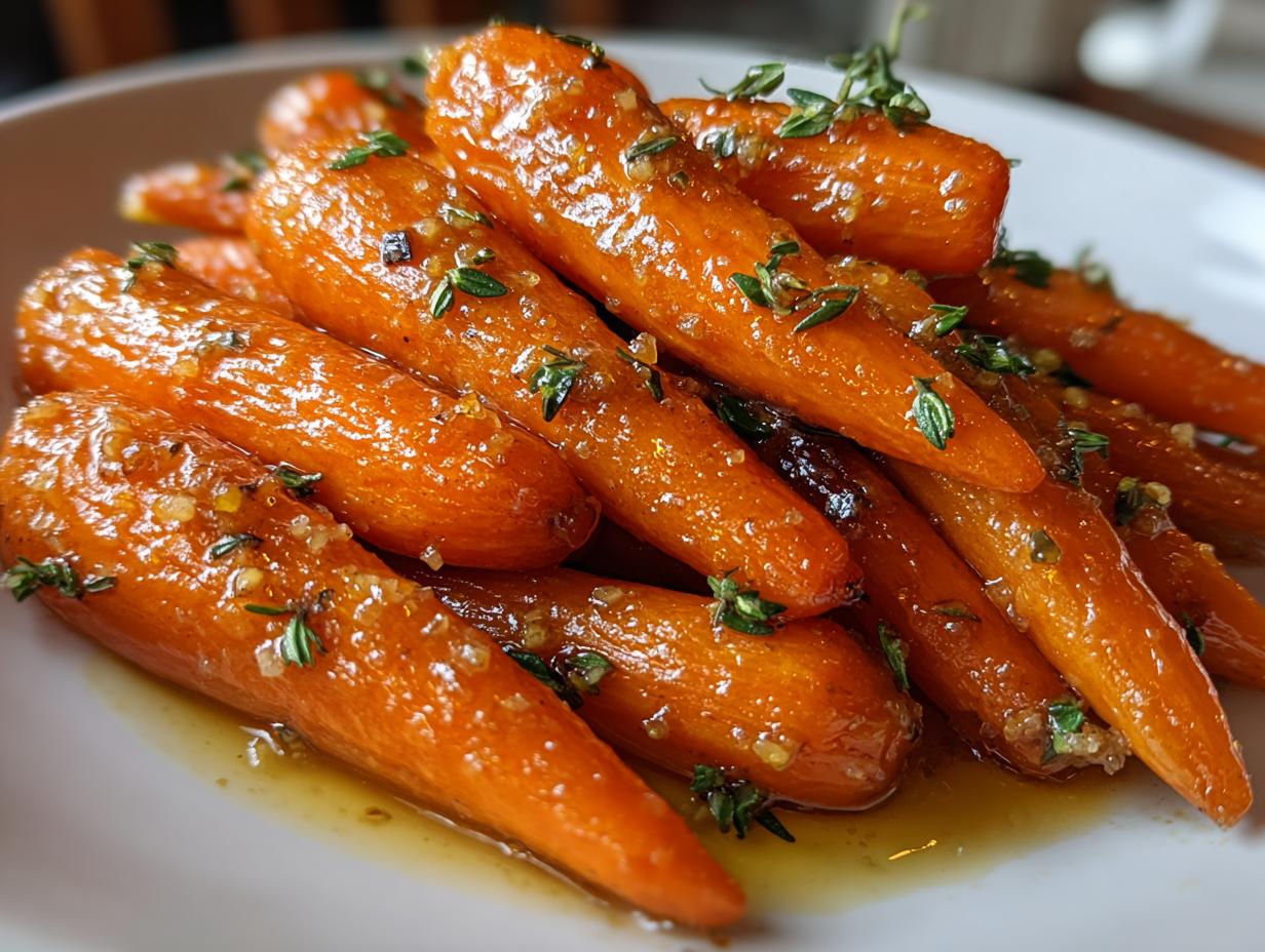 Amazing 6 Honey Roasted Carrots finish fast