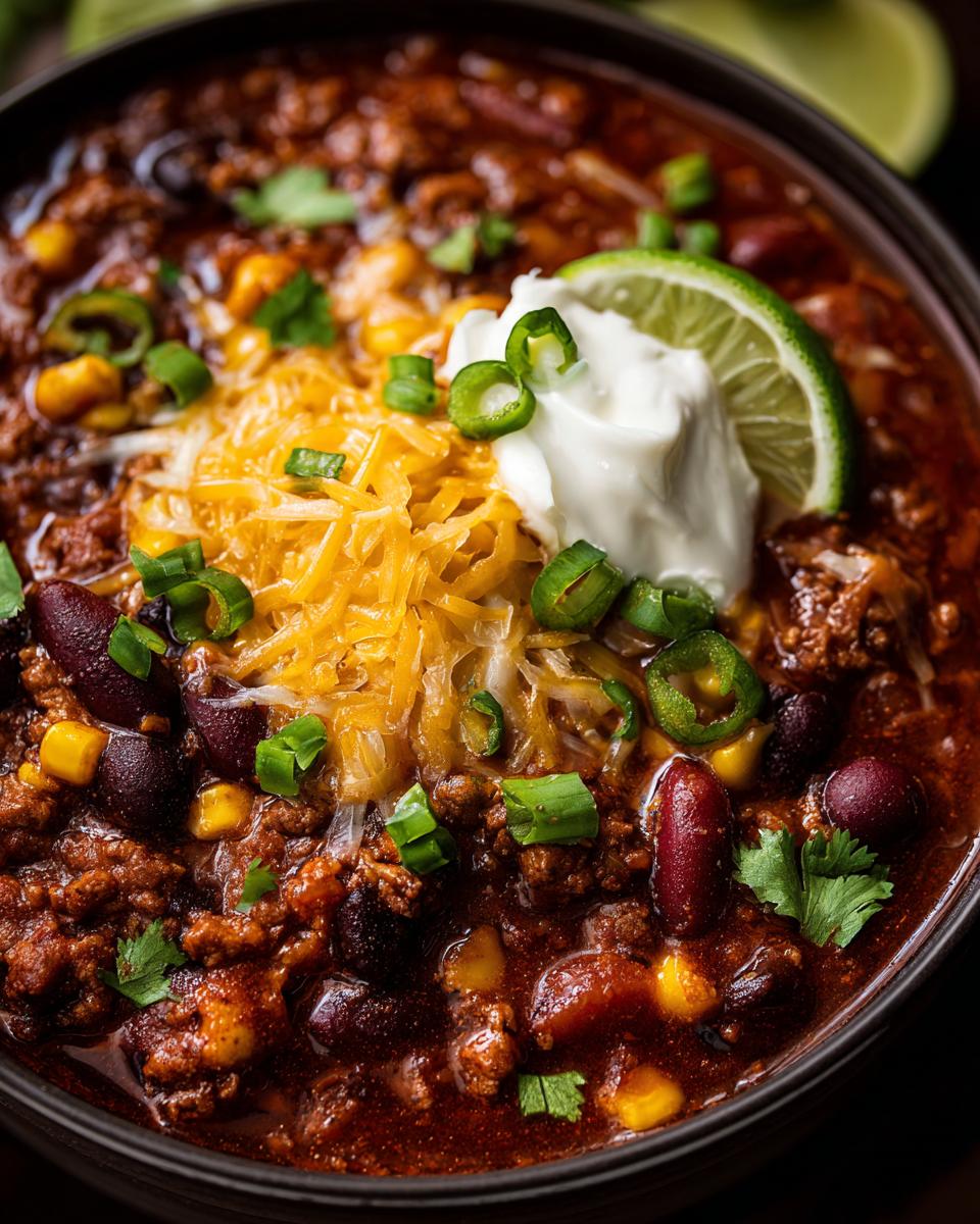 Instant Pot Turkey Chili - detail 1