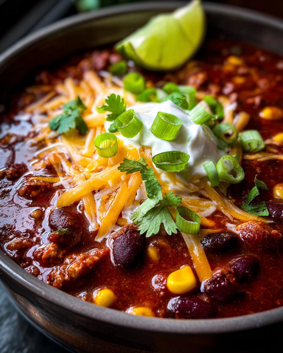 Instant Pot Turkey Chili - detail 2